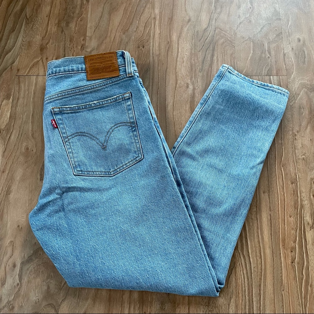 Levi’s Wedgie High Rise Button Fly Jeans